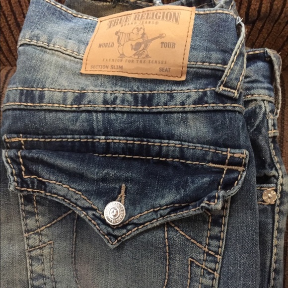 black true religion jeans slim